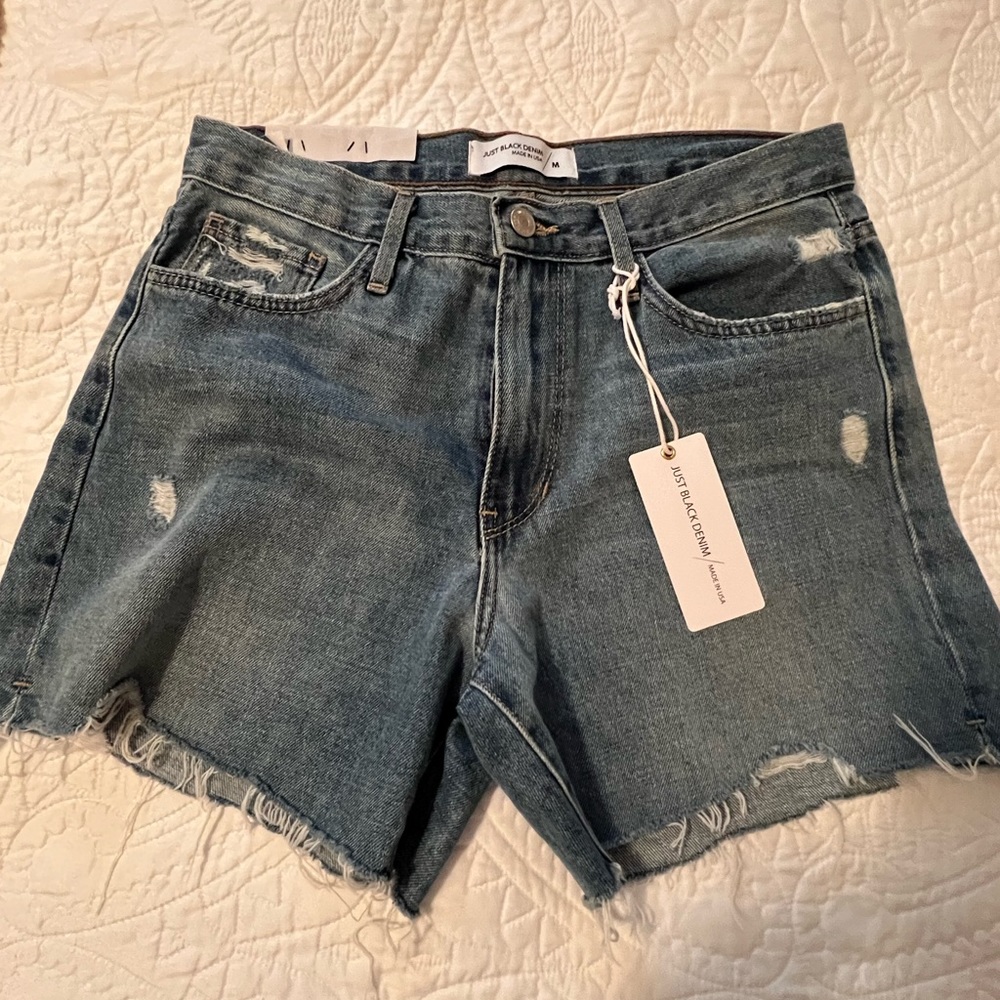 Jean Shorts NWT